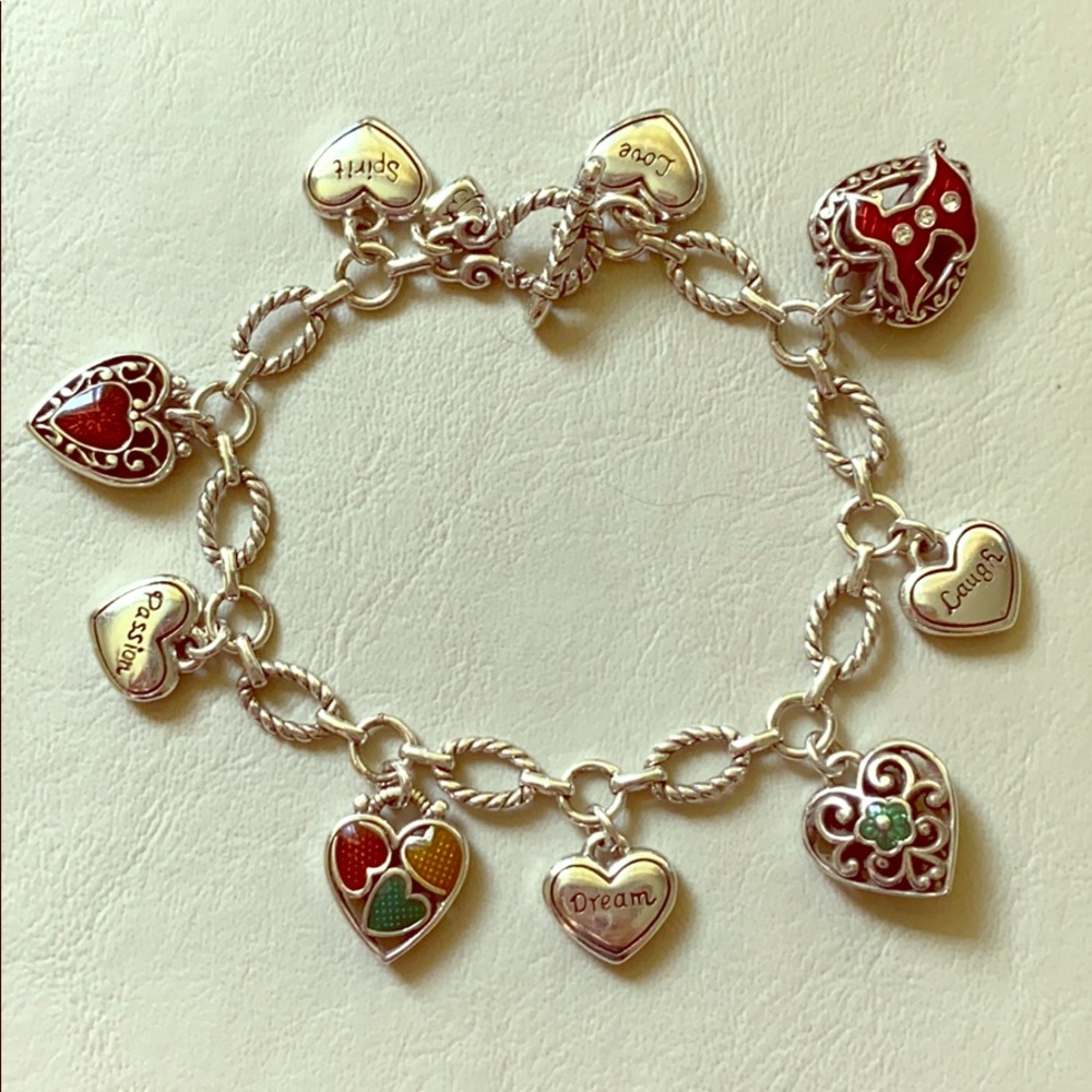 Brighton Heart Charm Bracelet